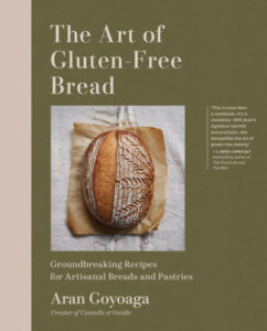 The Art of Gluten-Free Bread by Aran Goyoaga cover image shows a beautiful boule