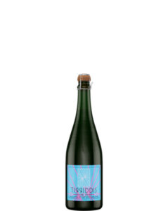Tirriddis Brut Rosé sparkling wine with a blue label
